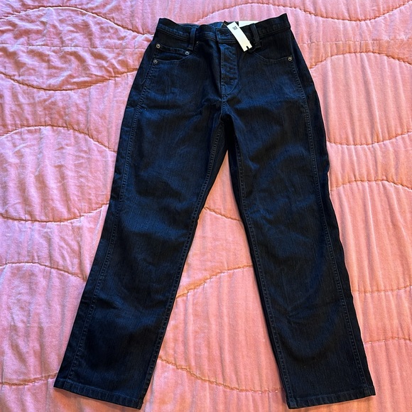 Banana Republic The Ranger Straight Flocked Jean - Picture 2 of 7